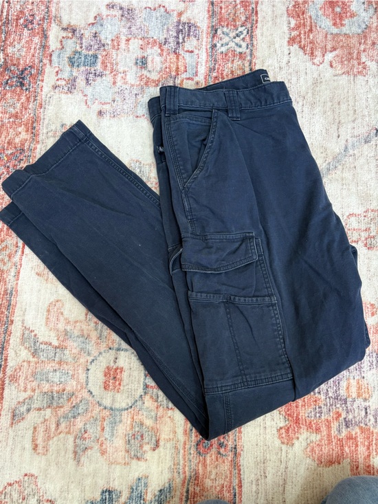 Carhartt Other - Carhartt Relaxed Fit Cargo Work Pant Navy Mens 36 x 34